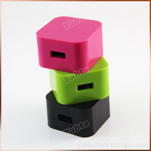 5V 2.1A Output Single Port Foldable USB Adaptor For Samsung Charger